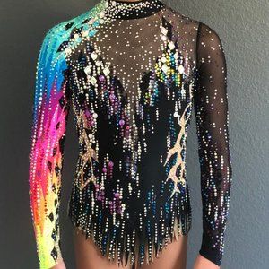 Girl's Acrobatic/Rhythmic Competition Leotard